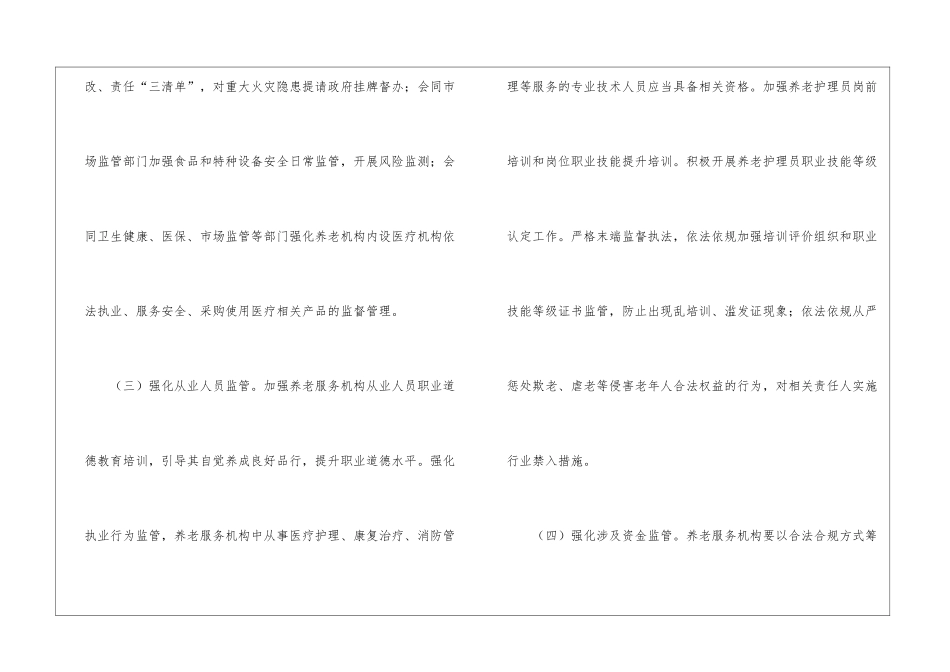 城区养老服务综合监管办法_第3页