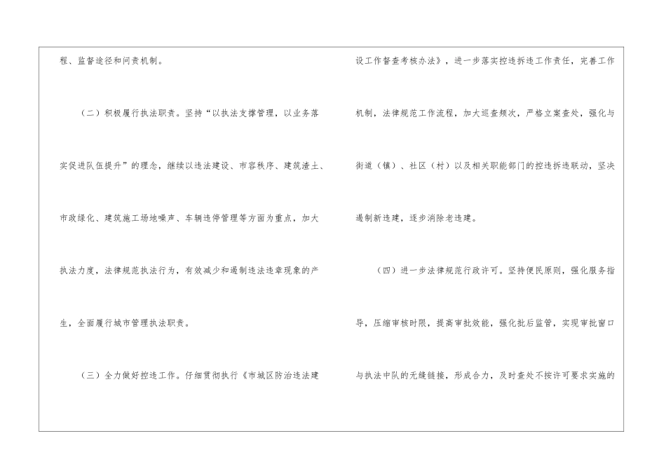 城管局2024年依法行政工作意见_第2页