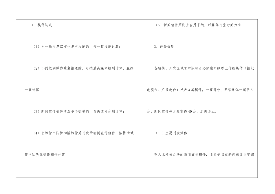 城管局2024年新闻宣传工作考核办法_第2页