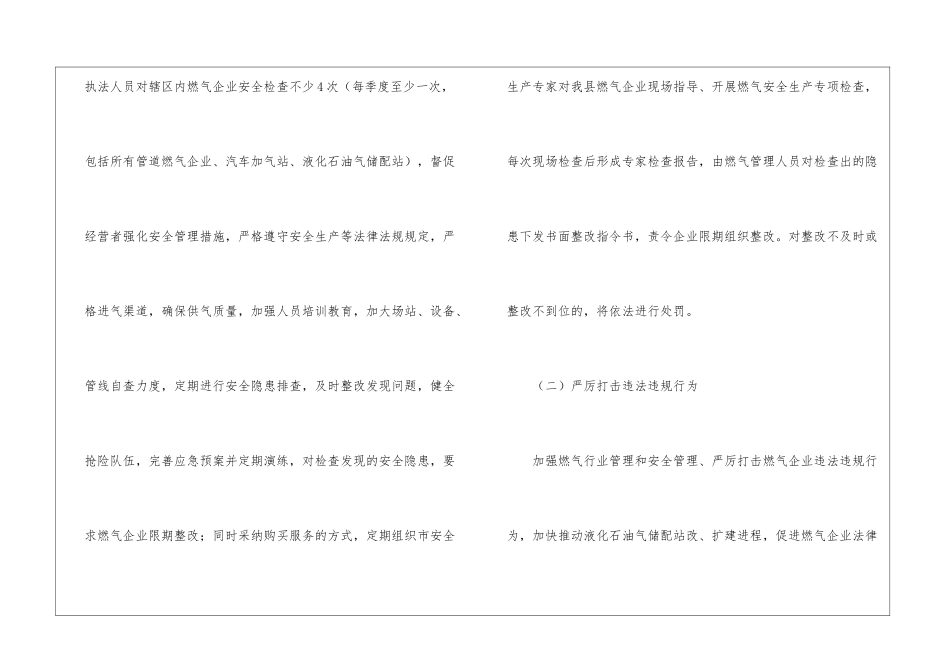 城管局燃气管理工作计划_第2页