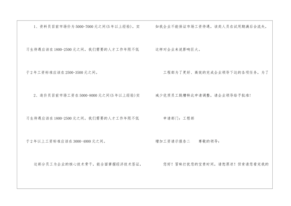 增加工资请示报告-请示报告_第3页