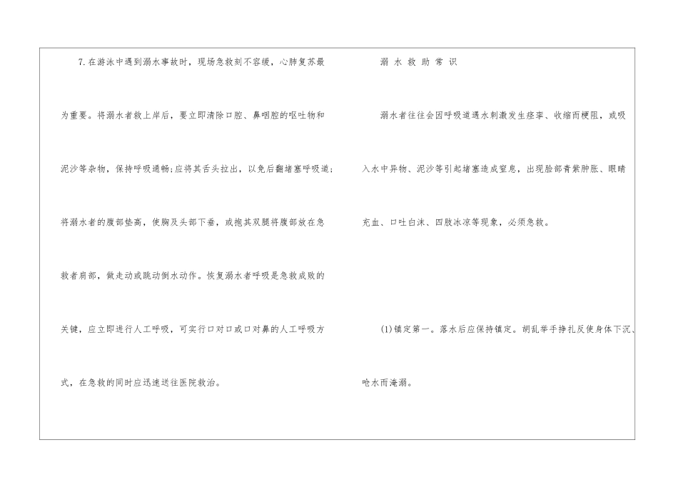 夏季防溺水安全教育_第3页