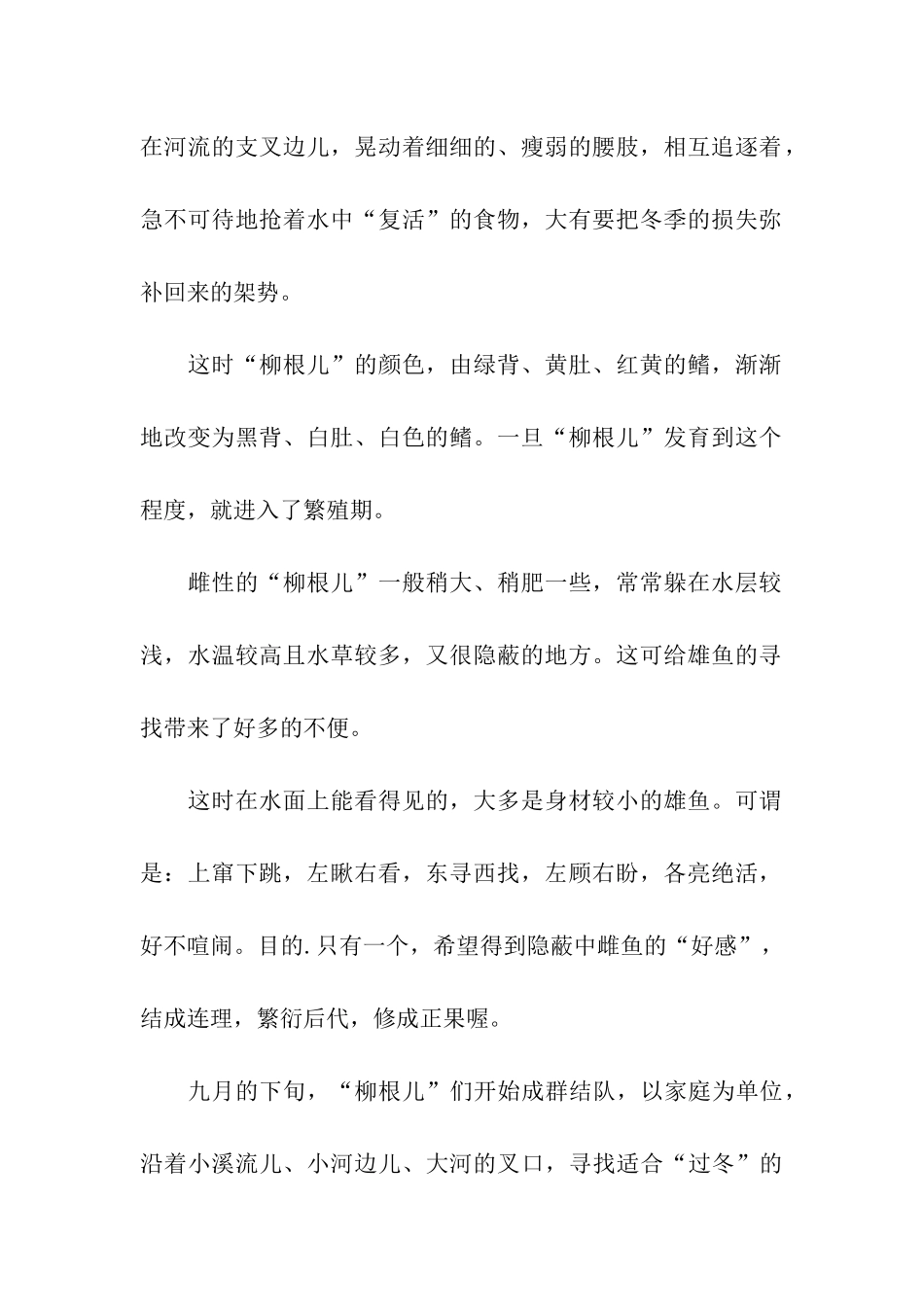 大兴安岭的柳根儿散文_第2页