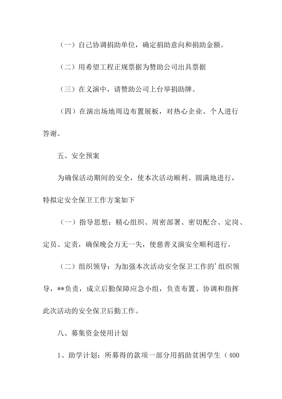 大型公益活动策划_第3页