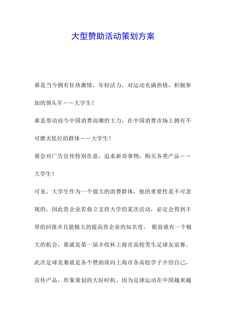 大型赞助活动策划方案_第1页