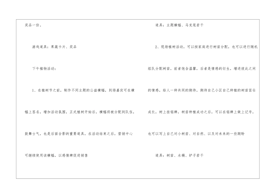 大学植树节活动策划书_第3页