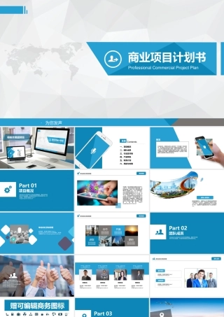 【商业计划书】清新版商业项目计划书