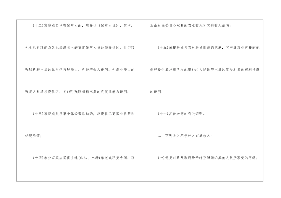 大学生家庭贫困证明材料_第3页