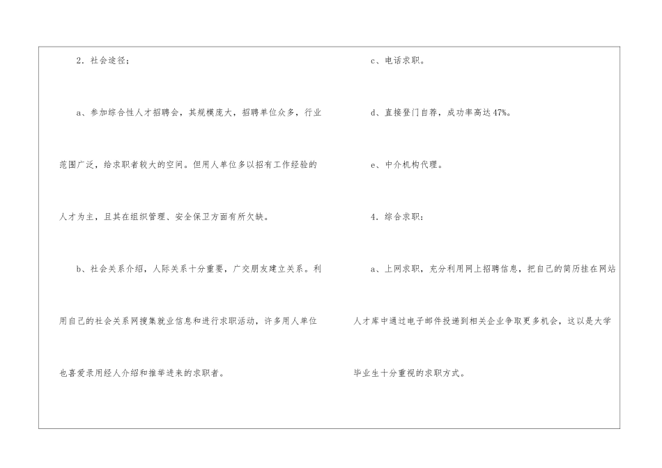 大学生就业指导心得感想_第3页