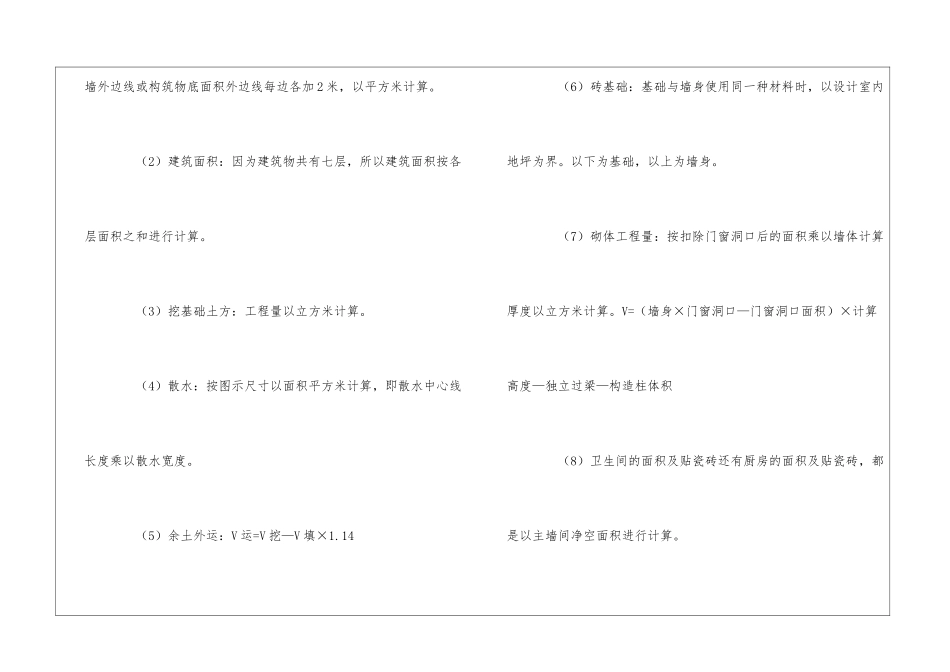 大学生建筑预算实习报告_第3页