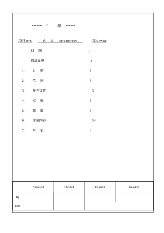 内部环境稽核管理程序