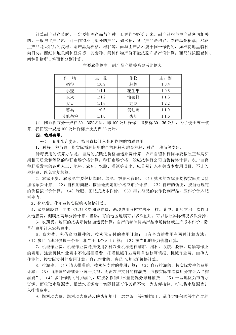 农产品成本调查方案概述_第3页