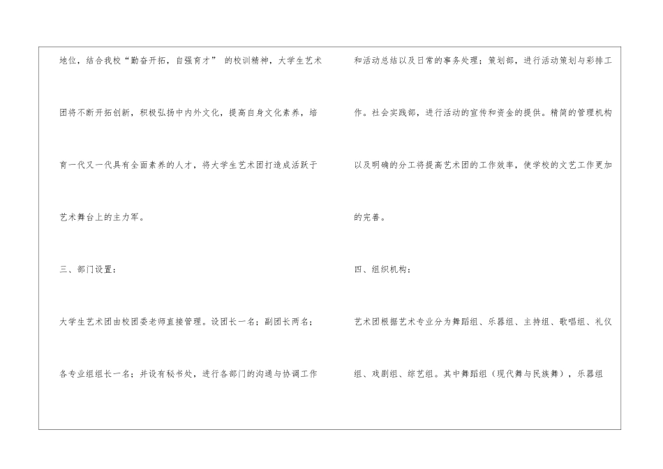 大学生艺术团成立申请_第3页
