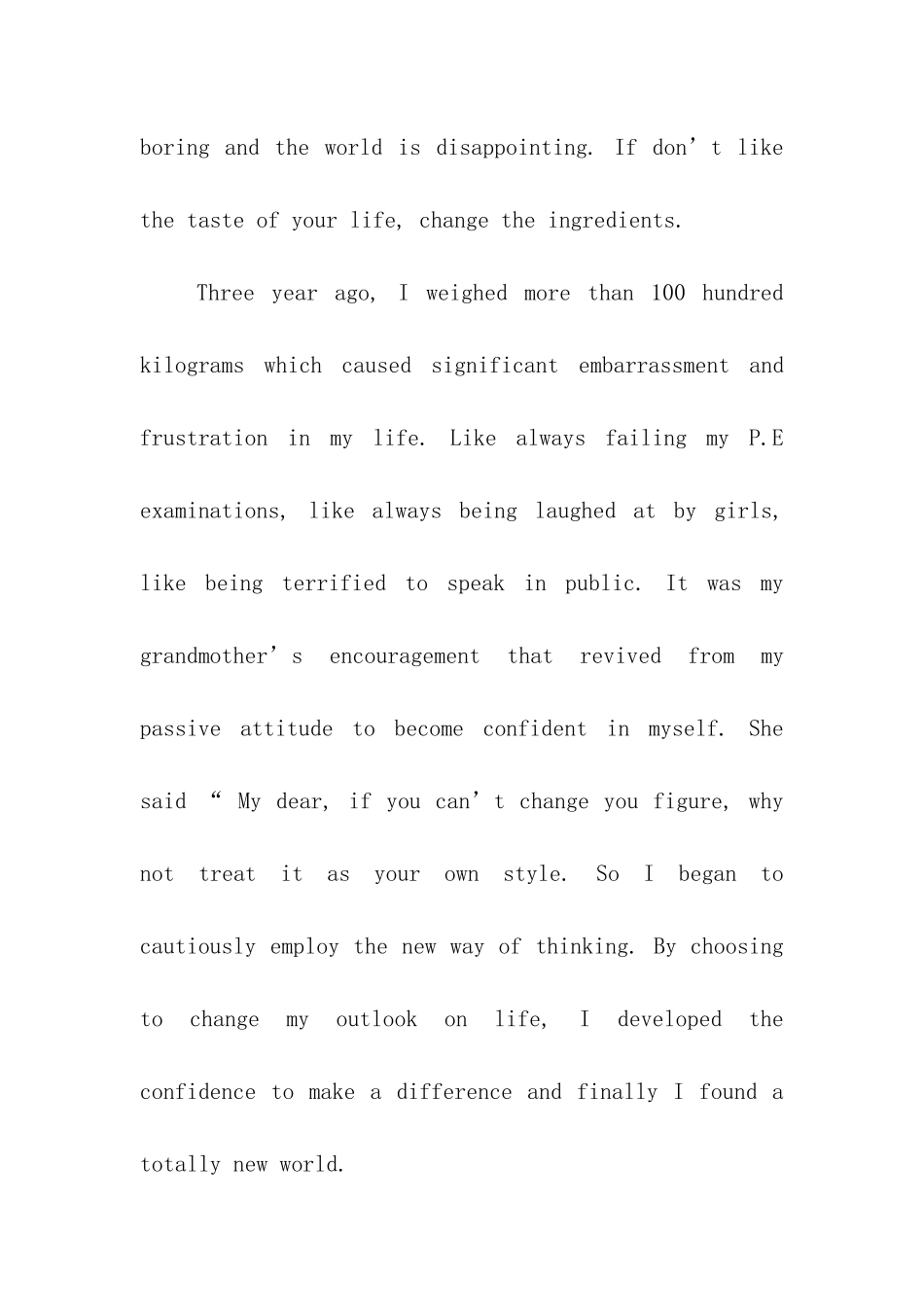 大学生英语演讲稿带翻译_第2页