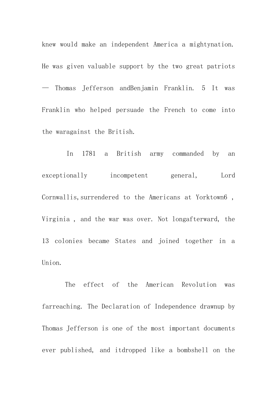大学英语六级阅读理解的精选题_第3页