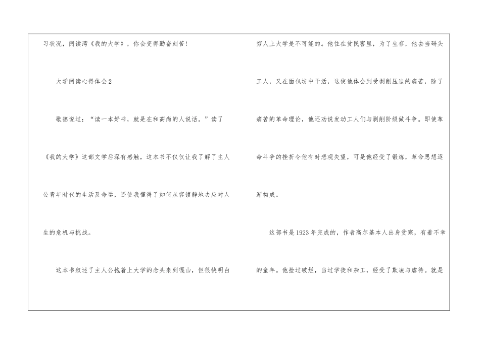 大学阅读心得体会_第3页