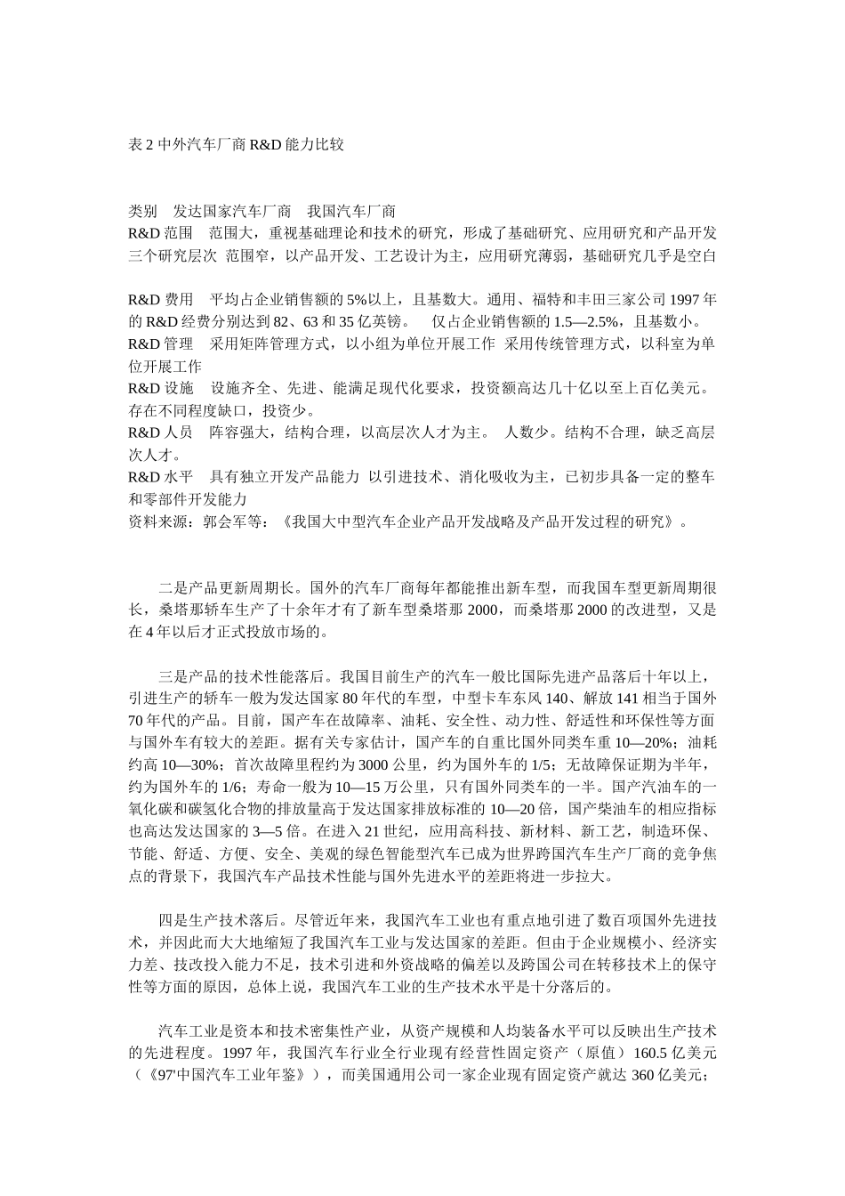 加入WTO对我国汽车工业的影响及对策研究_第3页