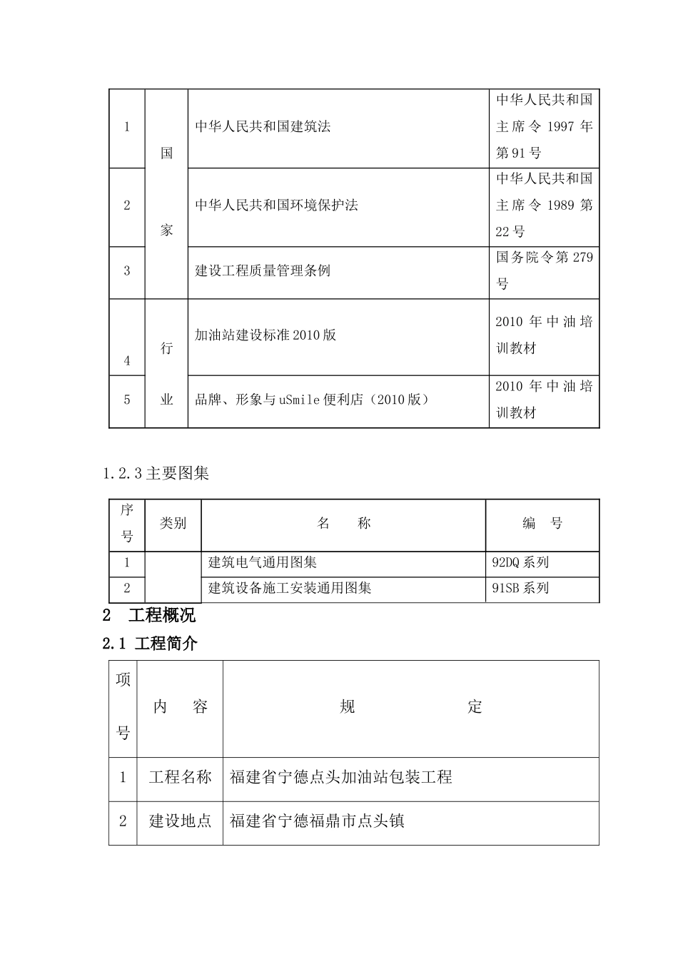 加油站施工组织设计_第3页