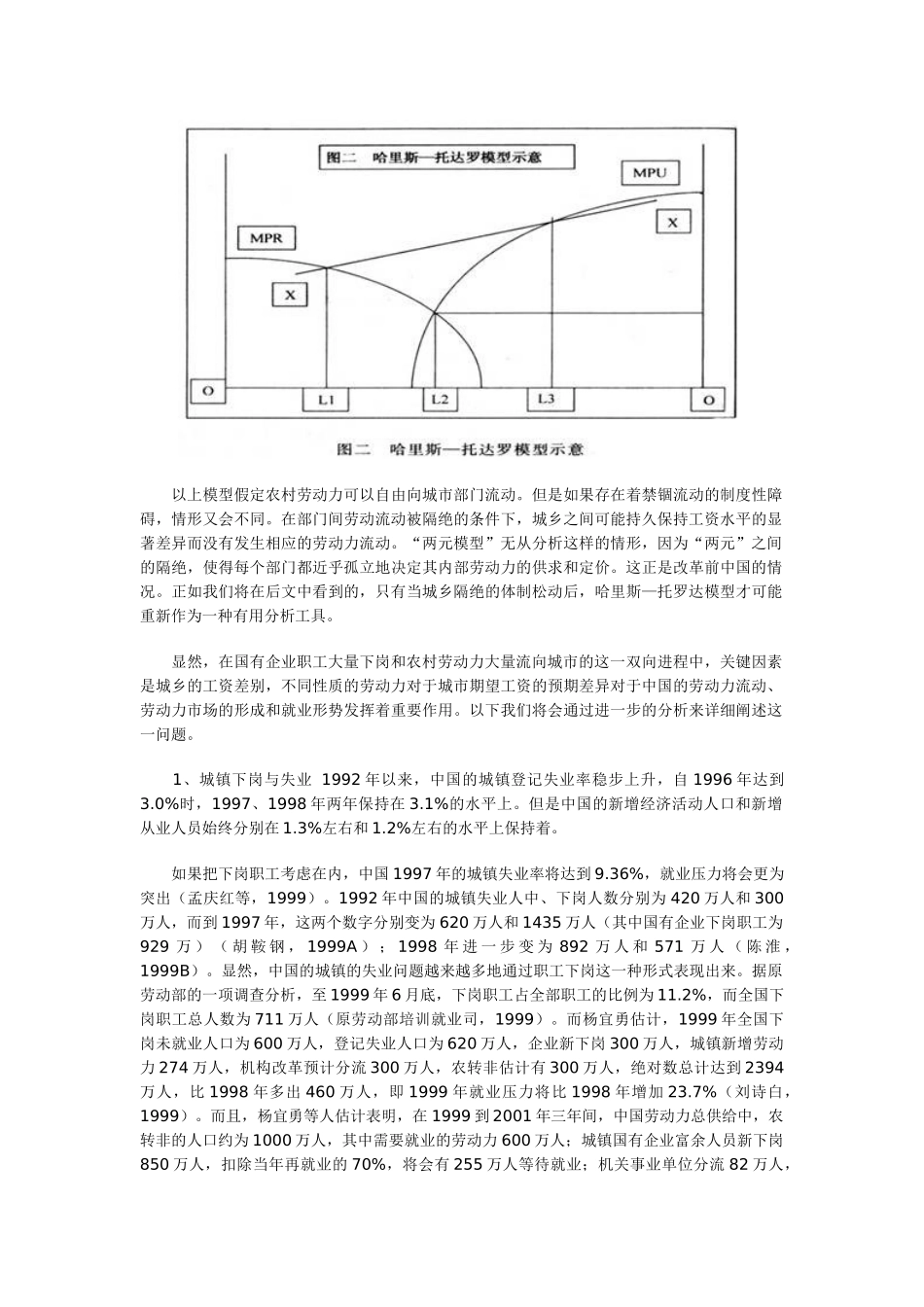 劳动力市场和就业现状调查报告_第2页