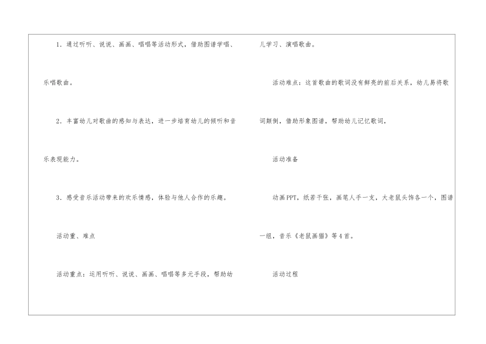 大班音乐活动方案_第2页