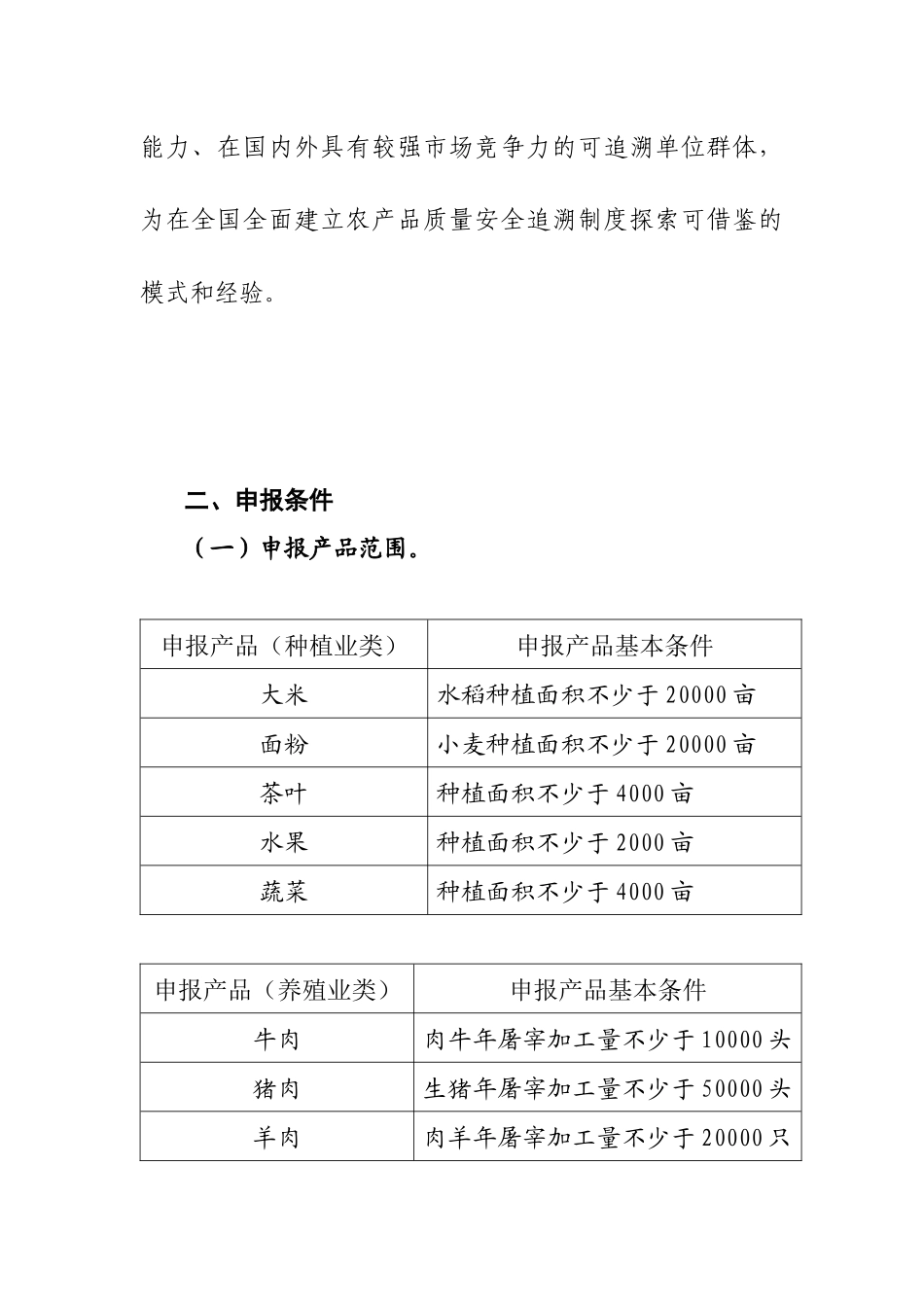 农垦农产品质量追溯系统建设项目指南_第2页