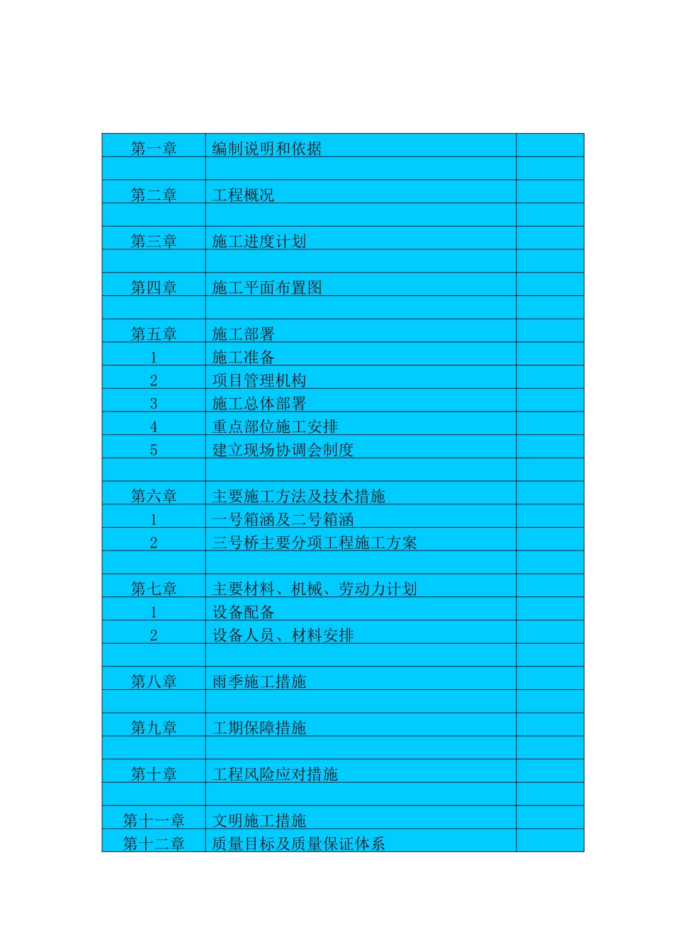 华宝路施工组织设计_secret_第2页