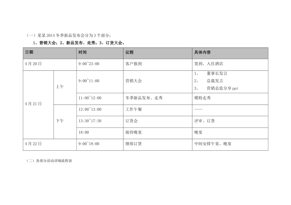 冬季新品发布订货会策划案0403(DOC6页)_第2页