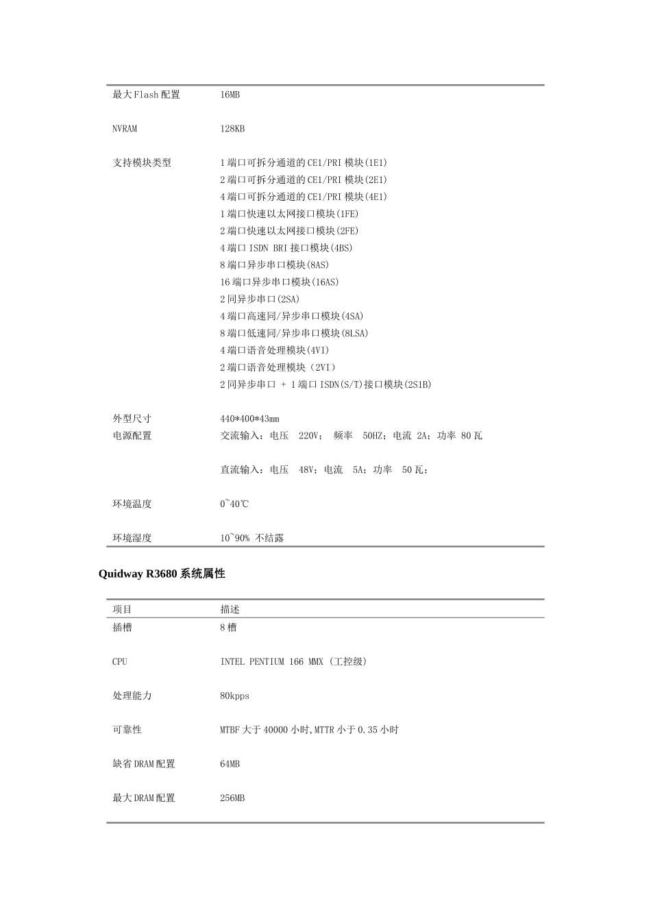 华为QuidwayR系列路由器产品_第2页