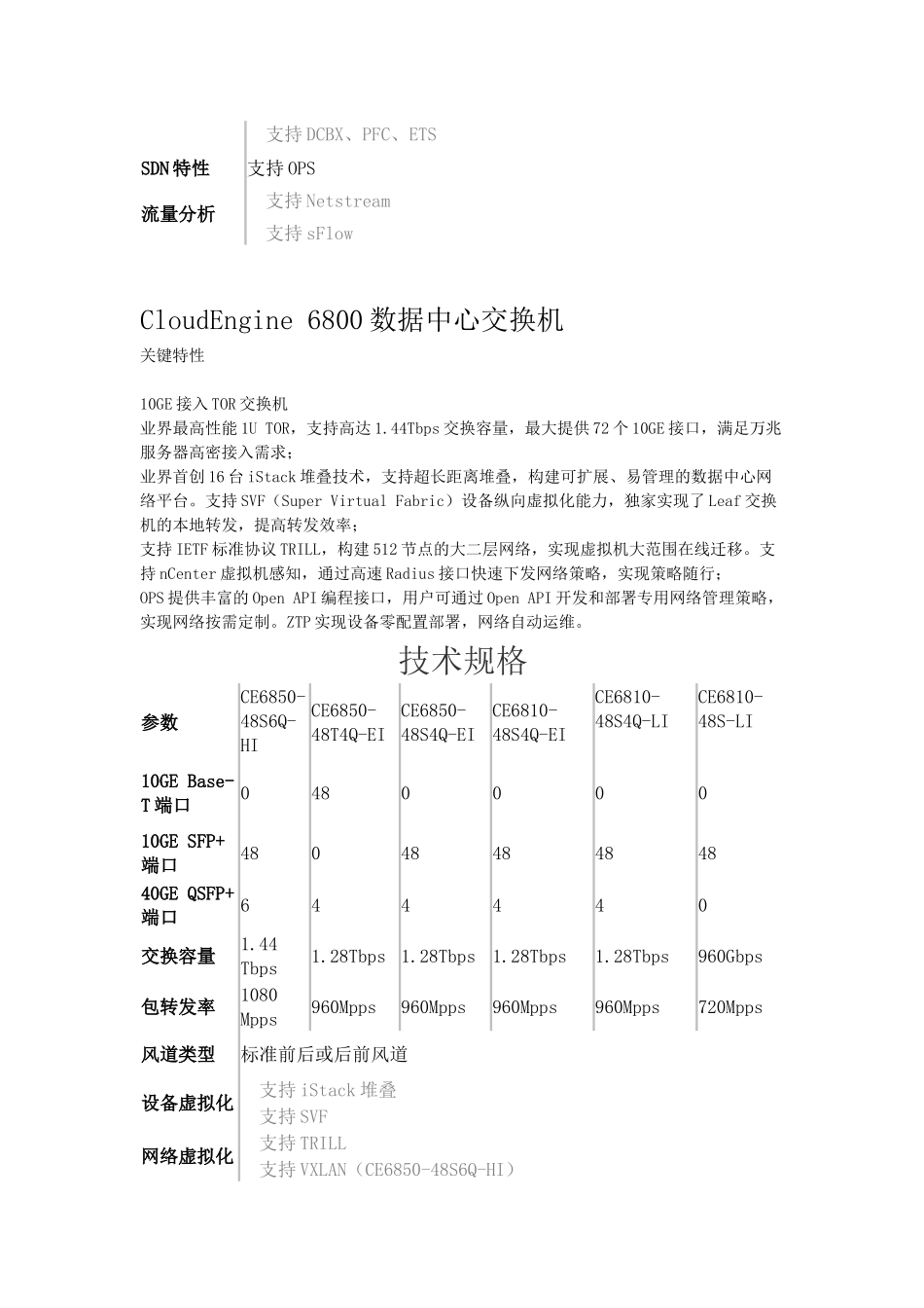 华为交换机产品系列整理版（DOC30页）_第3页