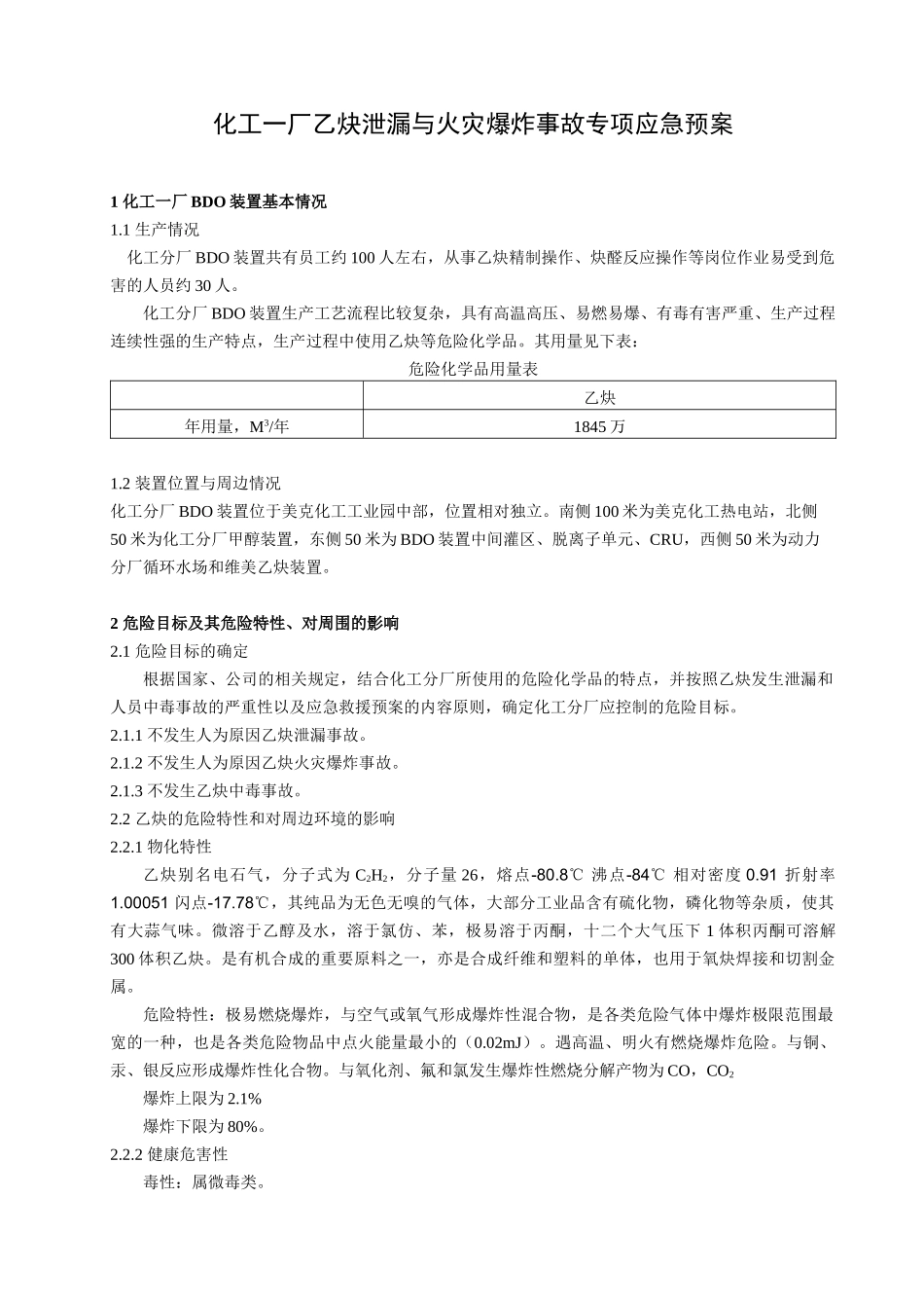 化工厂专项应急预案_第2页