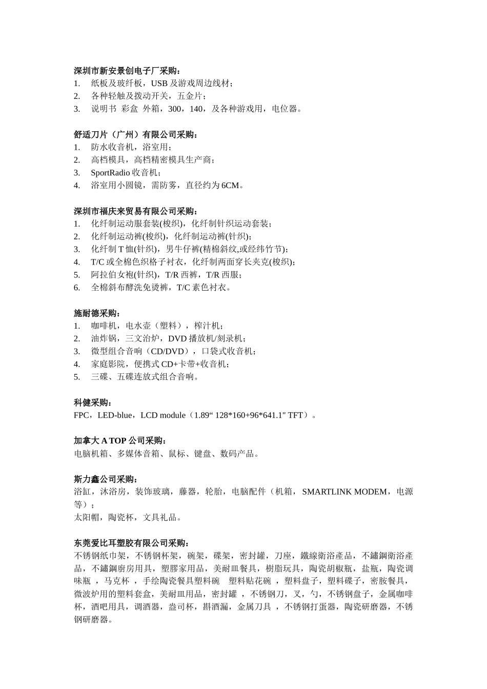 华南行买家采购信息_第3页