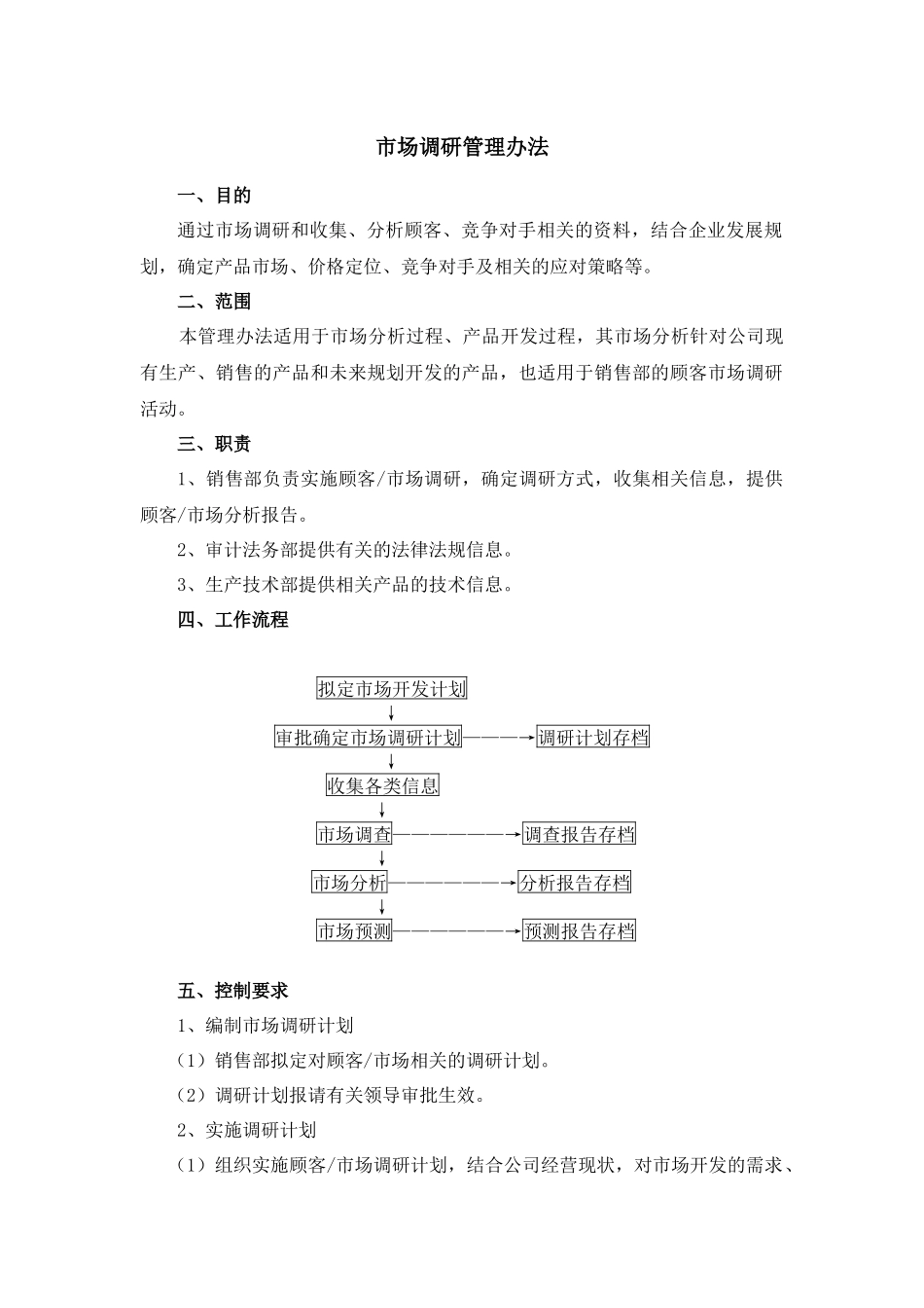 化工企业销售管理制度_第1页