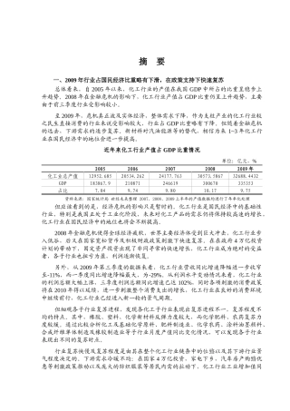 化工行业风险分析报告
