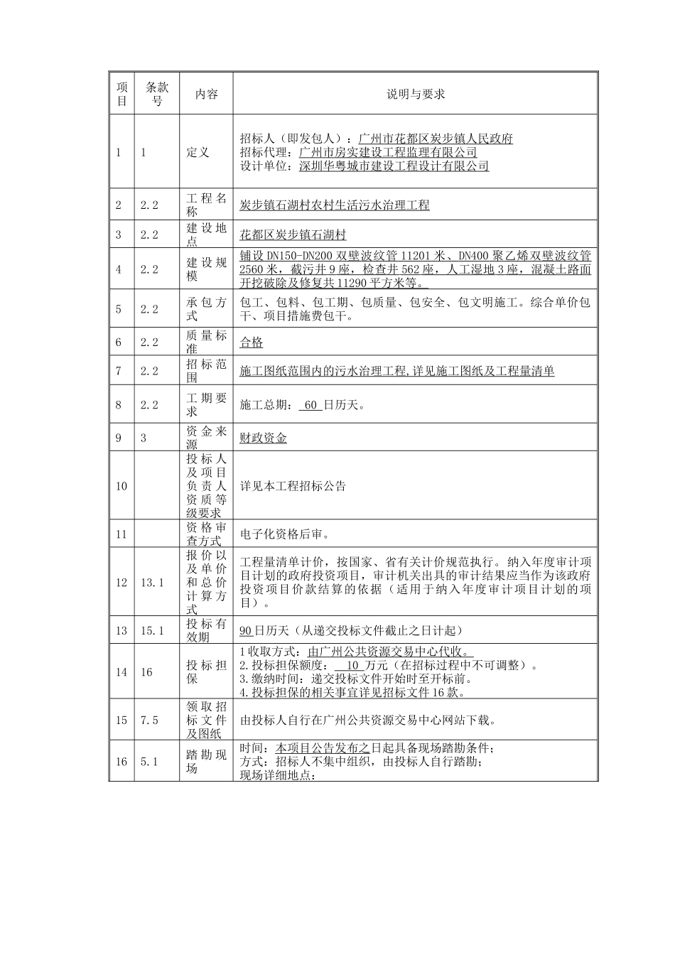 农村生活污水治理工程招标文件_第3页