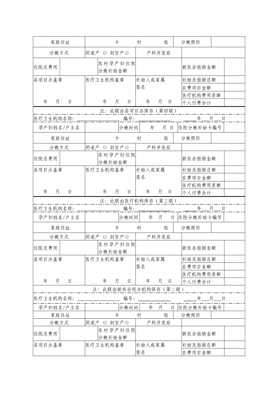 农村孕产妇住院分娩补助流程示意图(供参考)_第2页