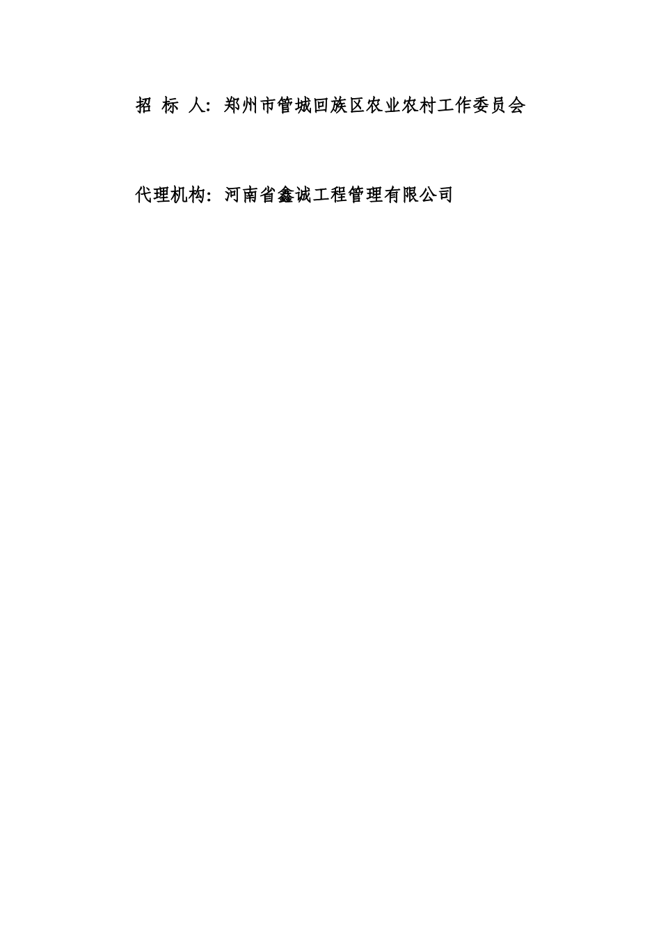 农田灌溉机井升级改造招标文件_第2页