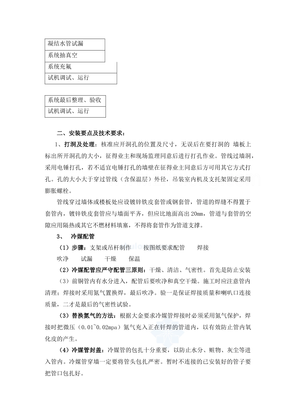 分体空调施工组织设计概况_第3页