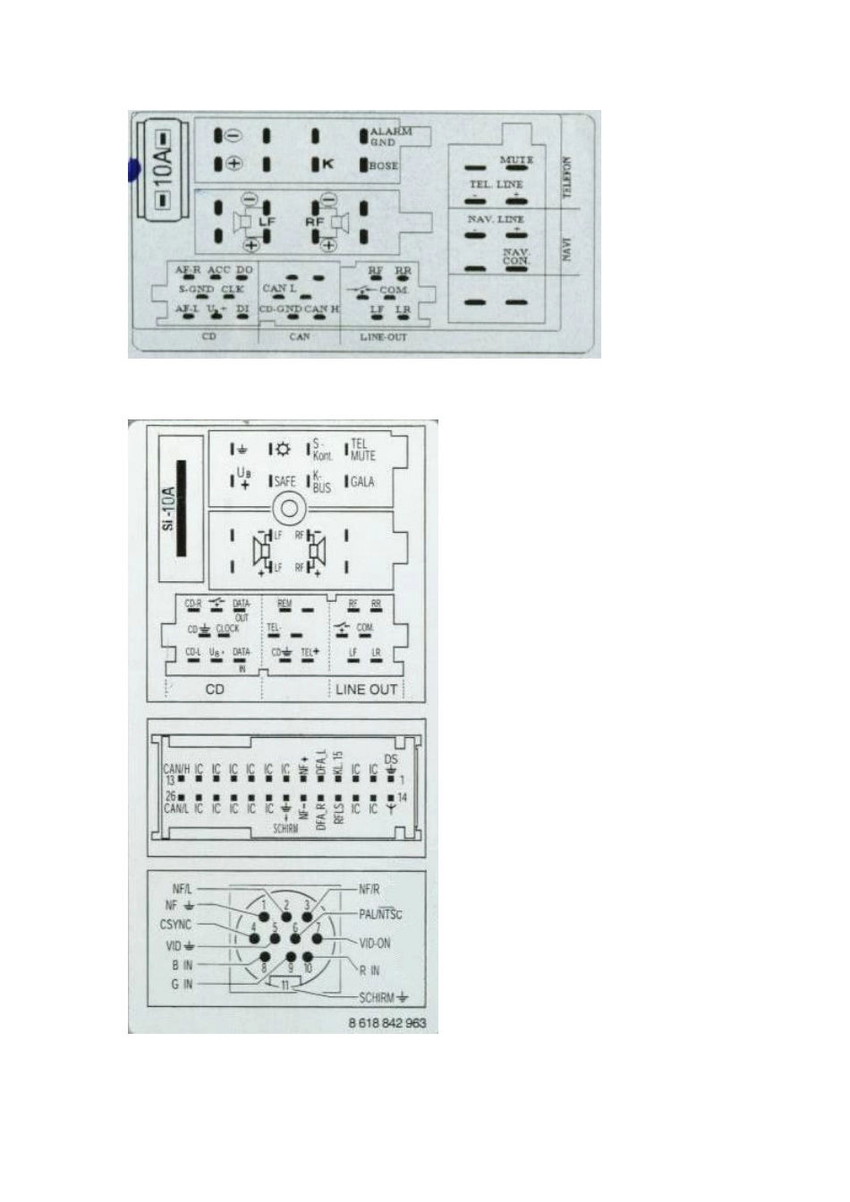 几十种汽车音响尾线接线定义_第2页