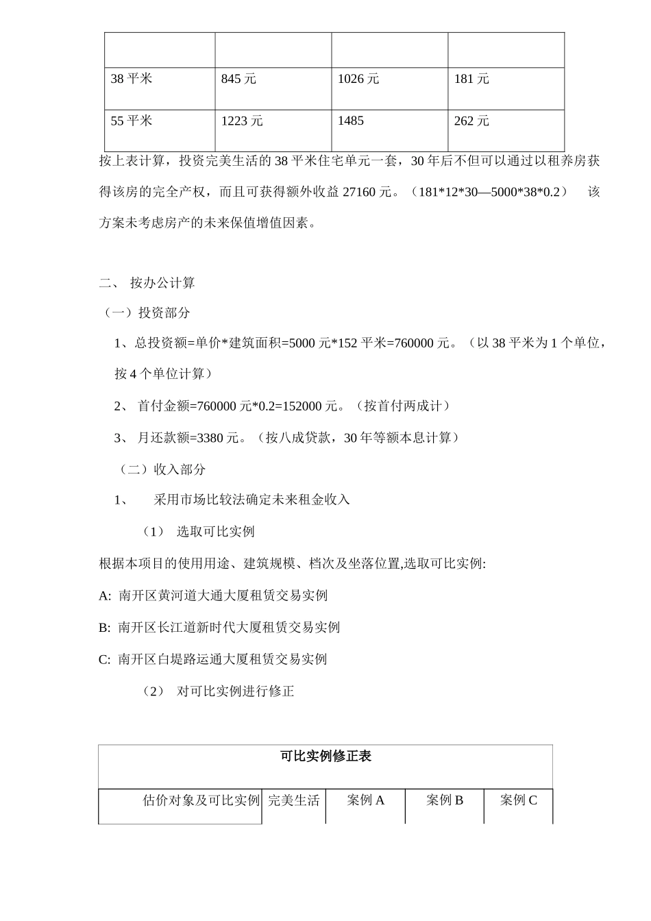 南京完美生活项目投资分析doc6_第3页