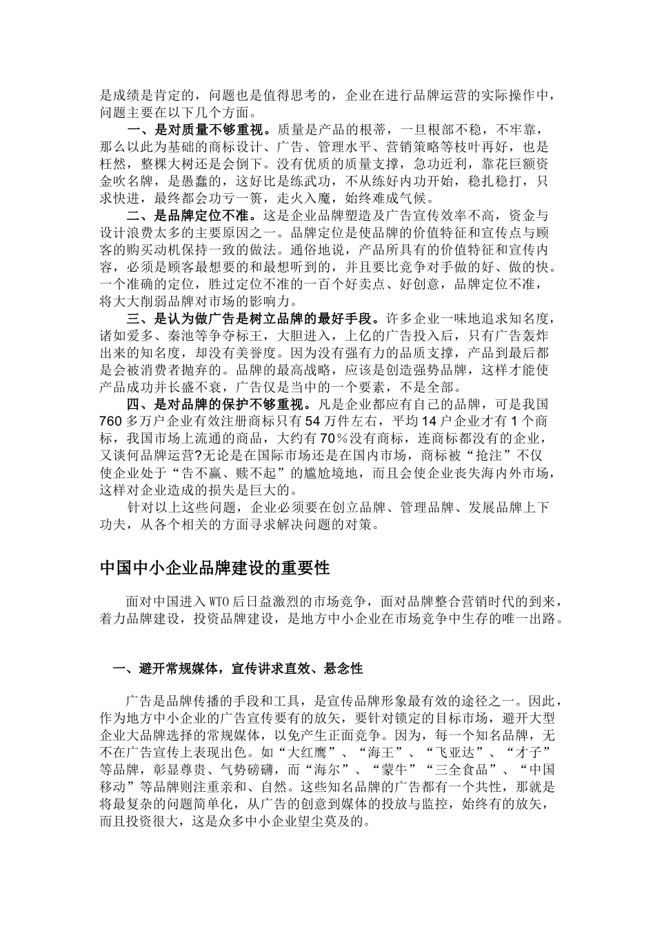 企业核心竞争力及品牌运营_第2页