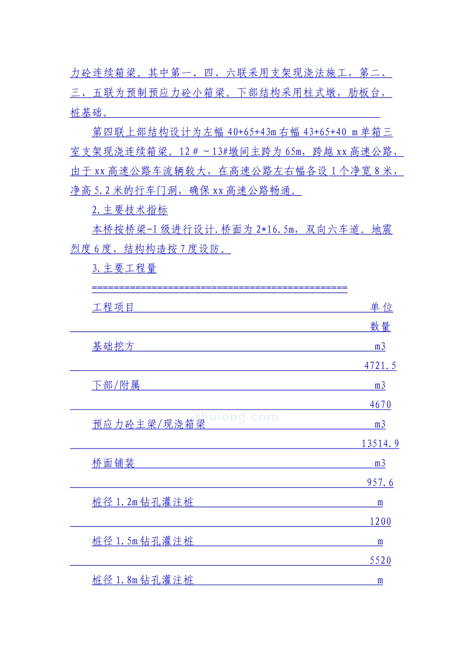 分离式立交桥施工组织设计_第2页