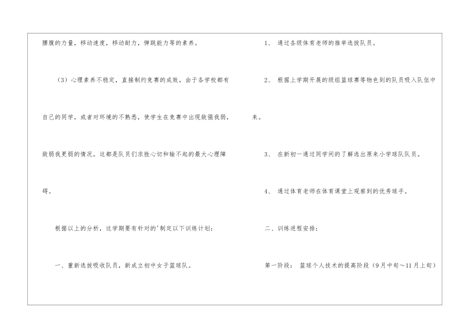 女子篮球训练计划_第2页