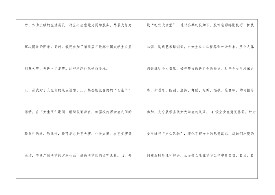 女生部自我介绍_第2页