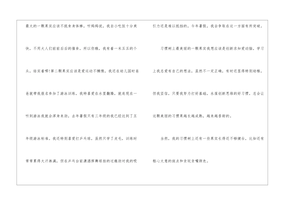 好习惯伴我成长演讲稿3篇-励志演讲稿_第3页