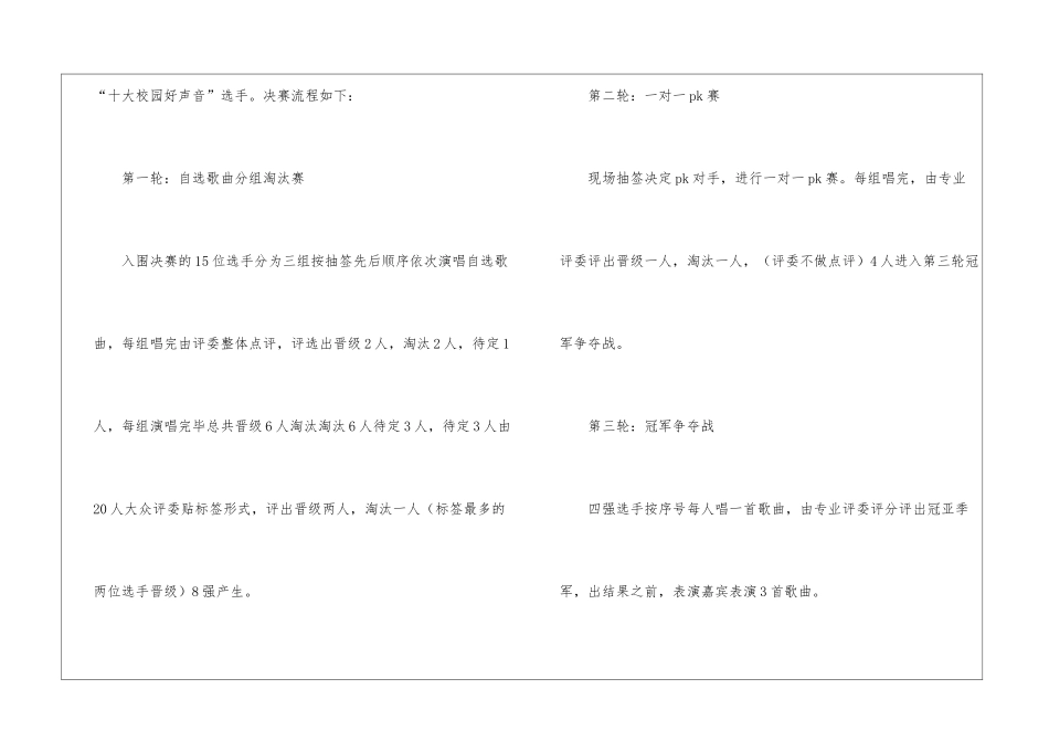 好声音校园策划书_第3页