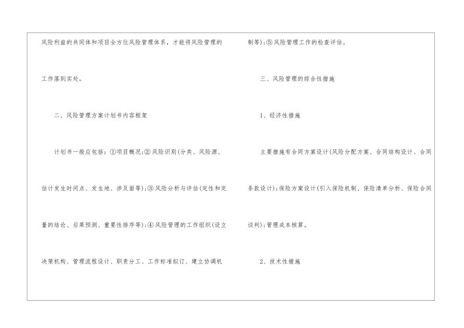 如何制定项目风险管理方案_第3页