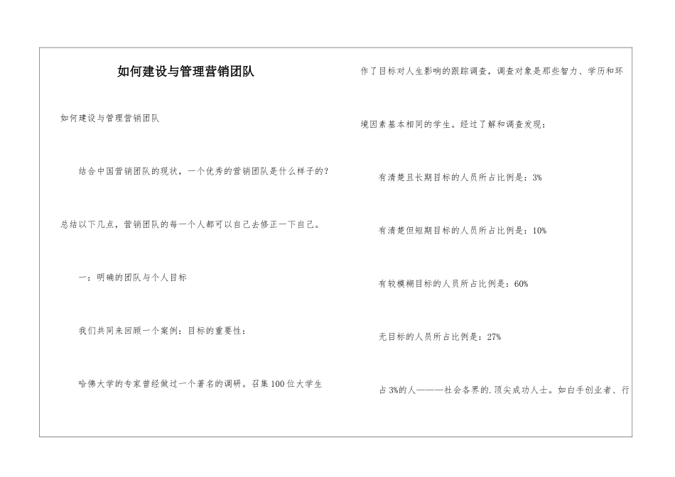 如何建设与管理营销团队_第1页