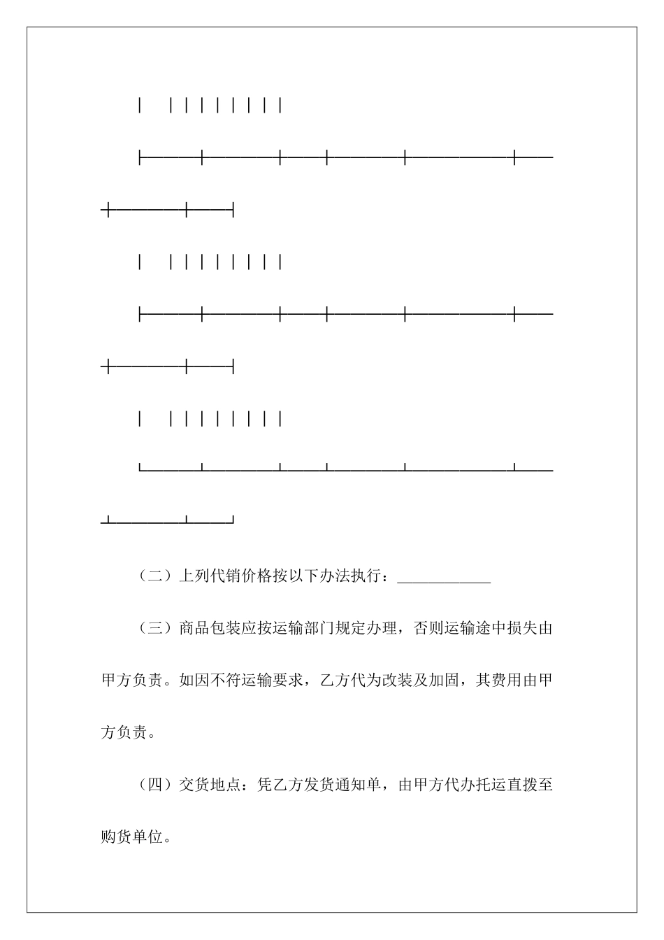 委托代销协议委托代销协议范本委托代销协议_第3页