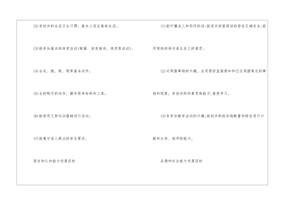 学前小班工作计划3篇_第3页