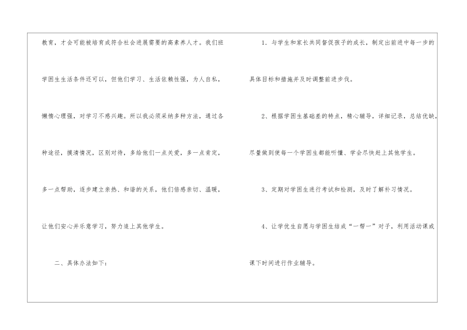 学困生转化工作总结合集15篇_第2页